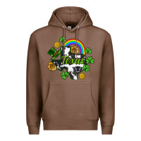 Chestnut Texas map St. Patrick's Premium Hoodie - CowGirlArtShop