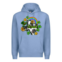 Colony Blue Texas map St. Patrick's Premium Hoodie - CowGirlArtShop