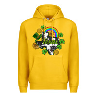 Lemon Texas map St. Patrick's Premium Hoodie - CowGirlArtShop