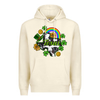 Sandshell Texas map St. Patrick's Premium Hoodie - CowGirlArtShop
