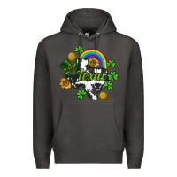 Smoke Texas map St. Patrick's Premium Hoodie - CowGirlArtShop