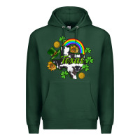 Sports Green Texas map St. Patrick's Premium Hoodie - CowGirlArtShop