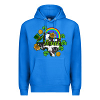 True Royal Texas map St. Patrick's Premium Hoodie - CowGirlArtShop