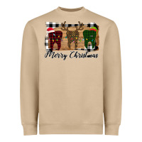 Mushroom Merry Christmas Teeth Heavyweight Sweatshirt - Bettercallsaul