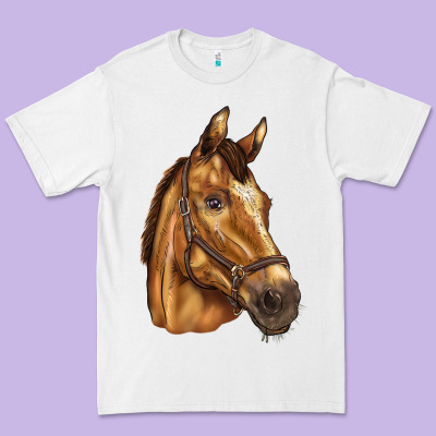 Horse Premium Tee Designed By Barkaloodesign
