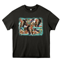 Asphalt indian western background Heavy Core Tee - AdoDesignShop