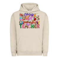 Pigment French Oak Every Bunny Favorite Teacher Easter Urban Hoodie - CowhideDigitalArt
