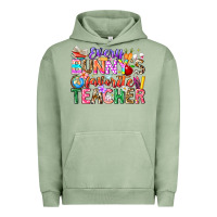 Pigment Oil Green Every Bunny Favorite Teacher Easter Urban Hoodie - CowhideDigitalArt