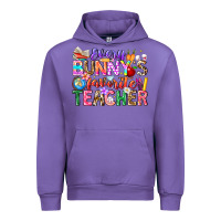Tulip Every Bunny Favorite Teacher Easter Urban Hoodie - CowhideDigitalArt