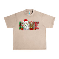 French Oak love snowman bbs Urban Heavy Tee - BundleAndBundleShop