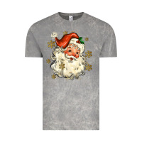 Cloud Rock Christmas Santa Vintage Tee - MaliasSmallBusiness