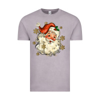 Vintage Zinc Christmas Santa Vintage Tee - MaliasSmallBusiness
