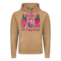 Vintage Camel i'm dreaming of a pink christmas flamingo Vintage Hoodie - MaliasSmallBusiness