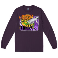 Plum creep it real Long Sleeve Tee - BarkalooDesign
