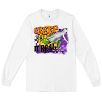 White creep it real Long Sleeve Tee - BarkalooDesign