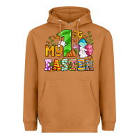 Meerkat Easter Day My first Easter with eggs and rabbits Heavyweight Hoodie - OliviaCreatesArt