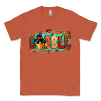 Copper gobble with thanksgiving turkeys Classic Tee - MaliasSmallBusiness