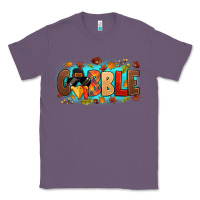 Lavender gobble with thanksgiving turkeys Classic Tee - MaliasSmallBusiness