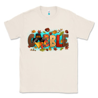 Natural gobble with thanksgiving turkeys Classic Tee - MaliasSmallBusiness