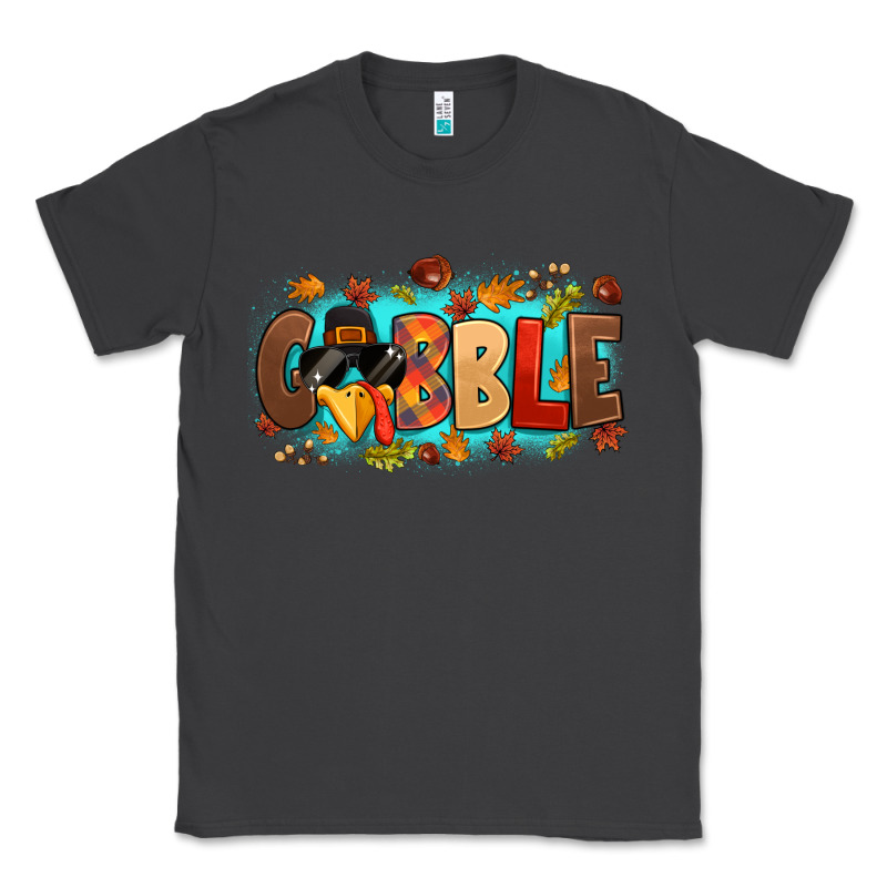 Gobble With Thanksgiving Turkeys Classic Tee by MaliasSmallBusiness | Teevron