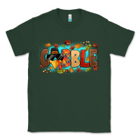 Sports Green gobble with thanksgiving turkeys Classic Tee - MaliasSmallBusiness