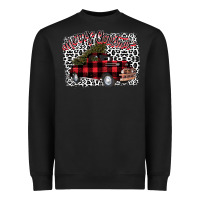 Black merryy christmas truck Heavyweight Sweatshirt - Bettercallsaul
