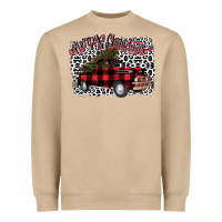Mushroom merryy christmas truck Heavyweight Sweatshirt - Bettercallsaul
