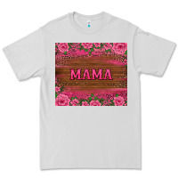Dove Grey floral leopard mama tumbler Premium Tee - BarkalooDesign