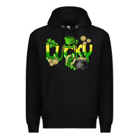 Black Lucky St. Patrick's Day Premium Hoodie - HowdyJamesFarm