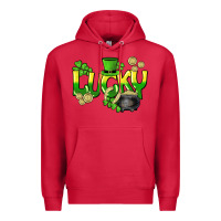Cardinal Lucky St. Patrick's Day Premium Hoodie - HowdyJamesFarm