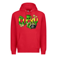 Red Lucky St. Patrick's Day Premium Hoodie - HowdyJamesFarm