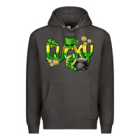 Smoke Lucky St. Patrick's Day Premium Hoodie - HowdyJamesFarm