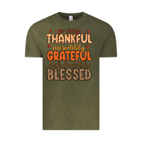 Vintage Olive so very thankful incredibly grateful unbelievably Vintage Tee - MaliasSmallBusiness