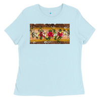 Baby Blue western  leopardfloral licanse plate Ladies Tee - Artiststas
