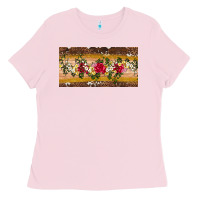 Bubblegum Pink western  leopardfloral licanse plate Ladies Tee - Artiststas