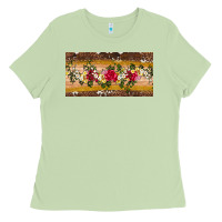 Matcha western  leopardfloral licanse plate Ladies Tee - Artiststas