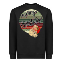 Black retro merry christmas Heavyweight Sweatshirt - Bettercallsaul