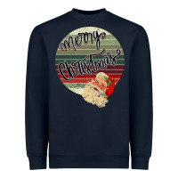Navy retro merry christmas Heavyweight Sweatshirt - Bettercallsaul