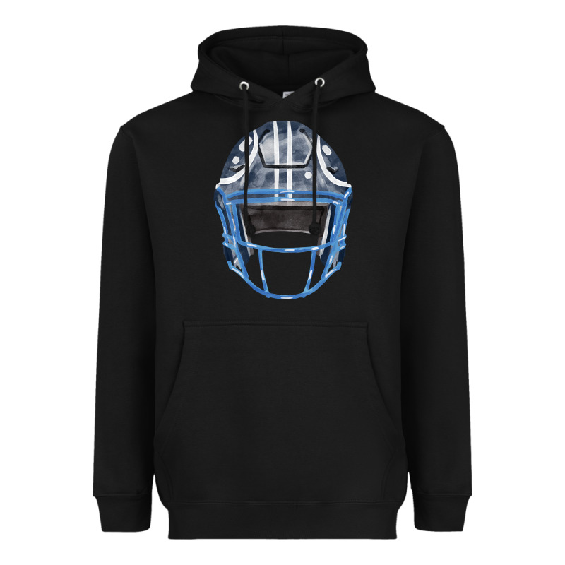 Football Helmet Fa Element 1 Heavyweight Hoodie by FaDigitalArtStudio | Teevron