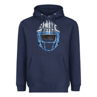 Navy football helmet fa element 1 Heavyweight Hoodie - FaDigitalArtStudio