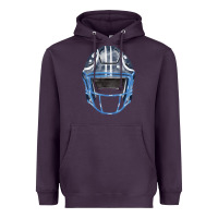 Plum football helmet fa element 1 Heavyweight Hoodie - FaDigitalArtStudio