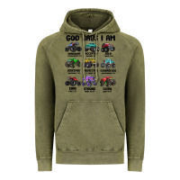 Vintage Olive god says i am Vintage Hoodie - MaliasSmallBusiness