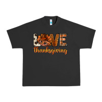 Pigment Black love thanksgiving with turkey bbs Urban Heavy Tee - BundleAndBundleShop