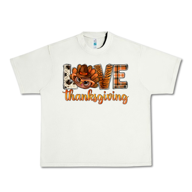 Love Thanksgiving With Turkey Bbs Urban Heavy Tee by BundleAndBundleShop | Teevron