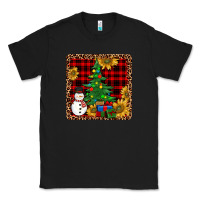 Black snowman trees coaster Classic Tee - JahusDesignShop