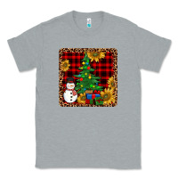Heather Grey snowman trees coaster Classic Tee - JahusDesignShop