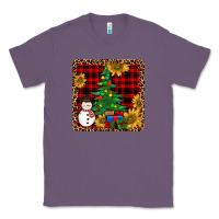 Lavender snowman trees coaster Classic Tee - JahusDesignShop