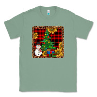 Sage snowman trees coaster Classic Tee - JahusDesignShop