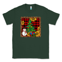 Sports Green snowman trees coaster Classic Tee - JahusDesignShop