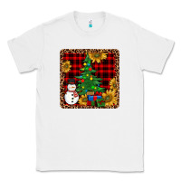 White snowman trees coaster Classic Tee - JahusDesignShop